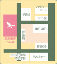 大阪・梅田駅からのアクセスマップ詳細