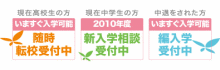 転校・転入・編入は年間、いつでも受け入れが可能なように体制を整えております。